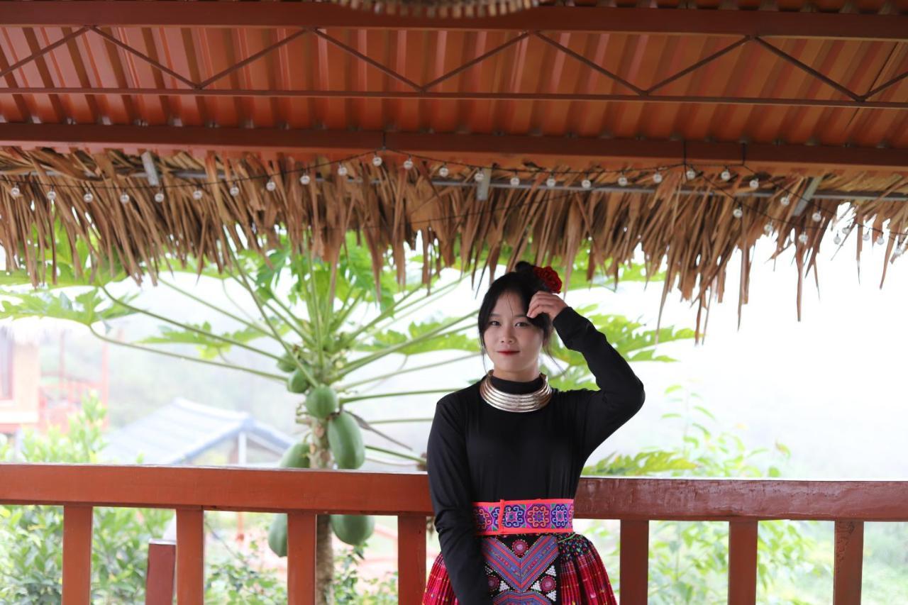 Moc Chau Peachy Garden Apartment Bagian luar foto
