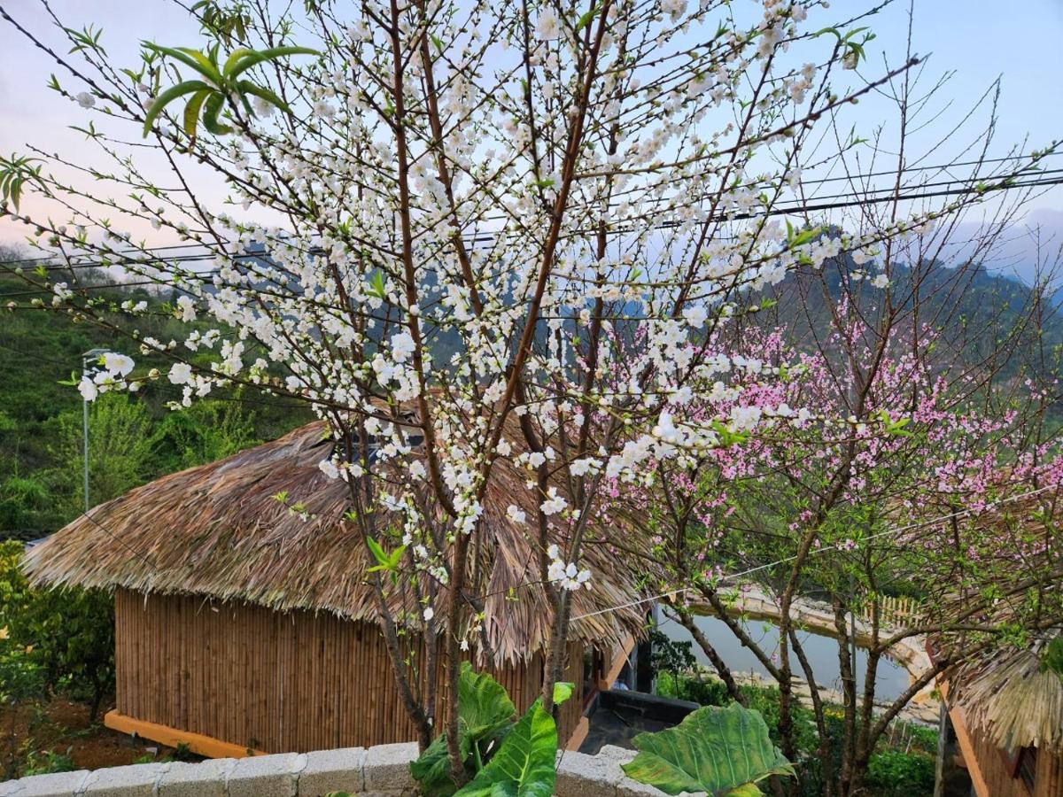 Moc Chau Peachy Garden Apartment Bagian luar foto