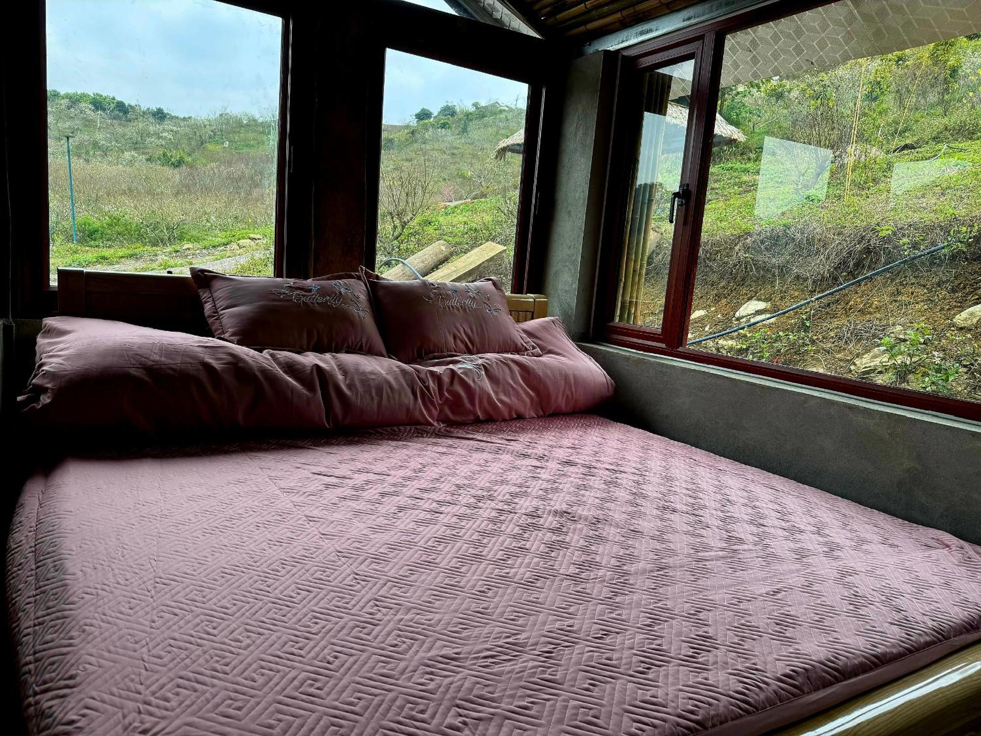 Moc Chau Peachy Garden Apartment Ruang foto